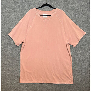 Old Navy Dress Womens 2XL XXL Orange Tshirt Dress Stretch Short Sleeve‎ Casual